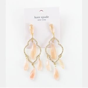 NWT KATE SPADE LATERN AND GEMS CHANDERLIER EARRING